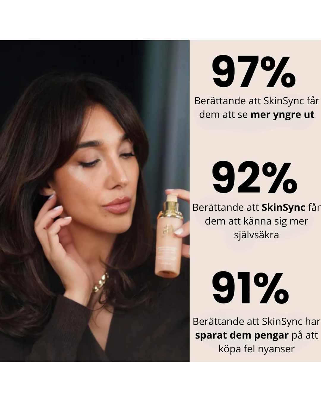 SkinSync- En foundation som hittar dig